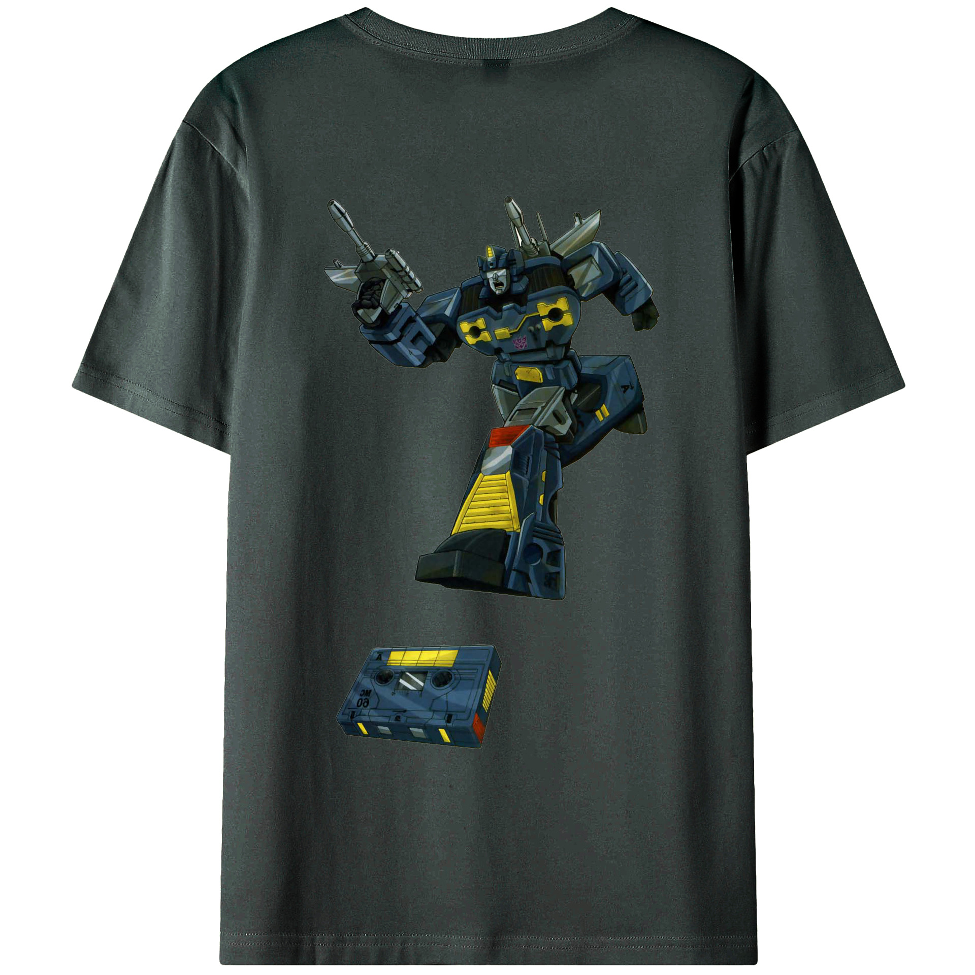 （画像用）  綿100％ メンズ半袖Tシャツ（バックプリント） 通気性